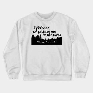 Seven Lyrics Black Forest Crewneck Sweatshirt